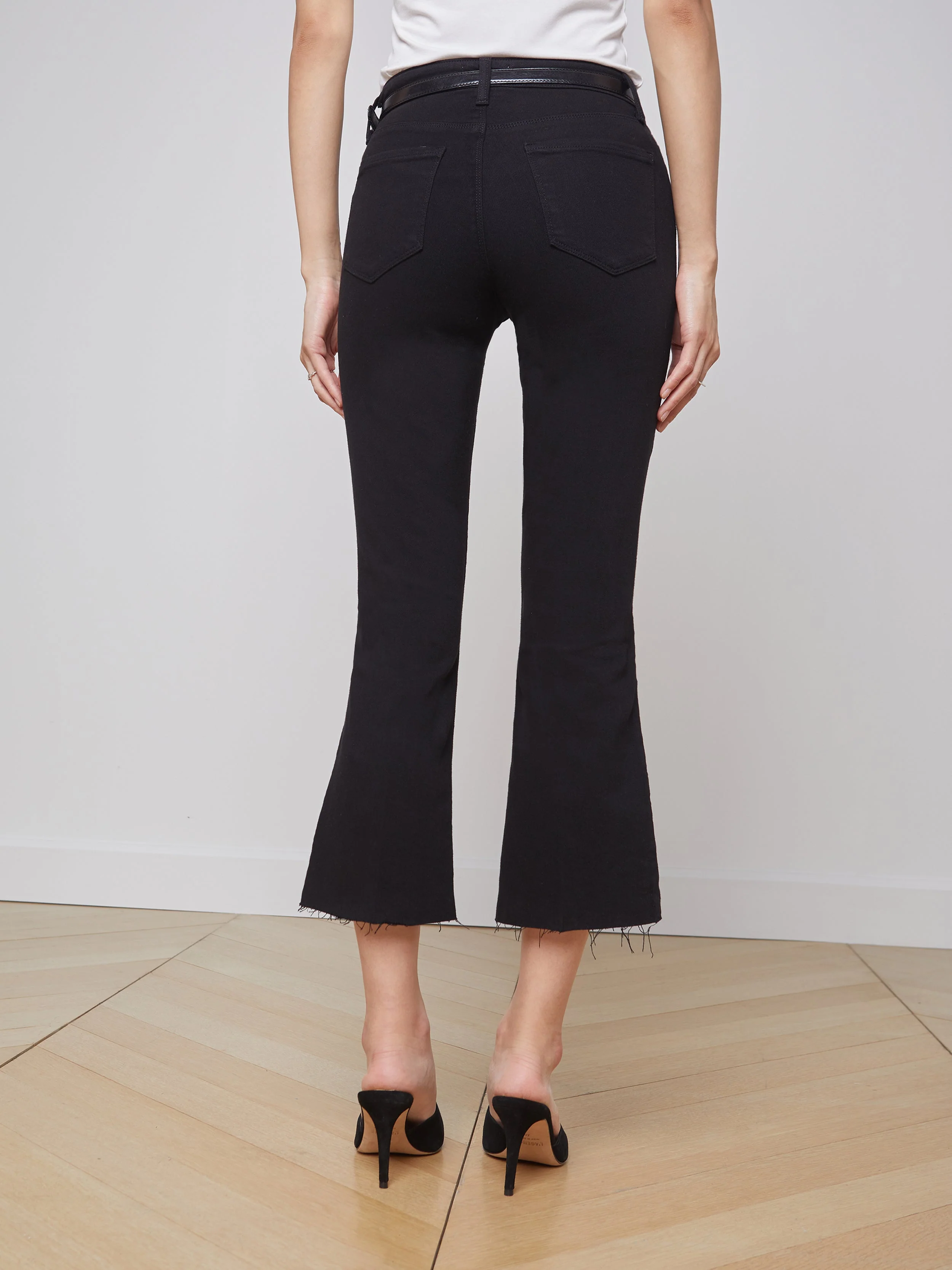 Kendra Cropped Flare Jean - Image 4
